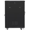 Szafa RACK LANBERG 19" 22U FF01-6822-12B 600 x 800 mm, Stojąca Czarny Typ szafy Stojąca