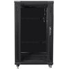 Szafa RACK LANBERG 19" 22U FF01-6822-12B 600 x 800 mm, Stojąca Czarny