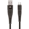 Kabel USB Micro - USB FOREVER Shark 1m Czarny