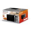Kuchenka mikrofalowa SENCOR SMW 5217SL 800W średnica 24.5 cm pojemność 17L MicroPower Expres Auto Cook Inox Funkcje podstawowe Rozmrażanie