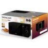 Kuchenka mikrofalowa SENCOR SMW 5117BK 800W średnica 27 cm pojemność 17L Czarny Pojemność [l] 17