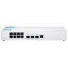 Switch QNAP QSW-308-1C Złącza RJ-45 10/100/1000 Mbps x 8 szt., RJ-45 100/1000/10000 Mbps x 2 szt., SFP+ x 2 szt., Combo port BASE-T/SFP+ x 1 szt.