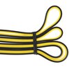 Guma do ćwiczeń HMS GU06 Żółto-czarny Ćwiczone partie mięśni Uniwersalny