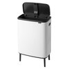 Kosz na śmieci BRABANTIA Bo Touch Bin Hi 130205 60L Biały Rodzaj wykończenia Malowany