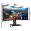 Monitor PHILIPS B-line 345B1C 34" 3440x1440px 100Hz 4 ms [GTG] Curved Przeznaczenie Dla gracza
