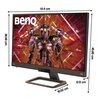 Monitor BENQ Mobiuz EX2780Q 27" 2560x1440px IPS 144Hz Przeznaczenie Dla gracza