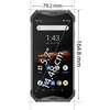 Smartfon ULEFONE Armor 3W 6/64GB 5.7" Czarny Aparat Tylny 21 Mpx, Przedni 8 Mpx