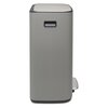Kosz na śmieci BRABANTIA 211348 Bo Pedal Bin 60L Szary Materiał Stal nierdzewna