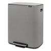 Kosz na śmieci BRABANTIA 211348 Bo Pedal Bin 60L Szary