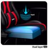 Fotel DIABLO CHAIRS X-Horn Kids (S) Czarno-czerwony Funkcja bujania Tak