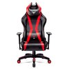 Fotel DIABLO CHAIRS X-Horn 2.0 (L) Czarno-czerwony Materiał obicia Skóra ekologiczna HDS