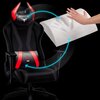 Fotel DIABLO CHAIRS X-Horn 2.0 (L) Czarno-czerwony Regulacja podłokietników Prawo - lewo