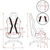 Fotel DIABLO CHAIRS X-Horn 2.0 (L) Czarno-zielony Regulacja podłokietników Góra - dół