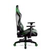 Fotel DIABLO CHAIRS X-Horn (L) Czarno-zielony Wysokość siedziska [cm] 49 - 58