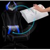 Fotel DIABLO CHAIRS X-Horn 2.0 (L) Czarno-niebieski Regulacja podłokietników Przód - tył