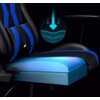Fotel DIABLO CHAIRS X-Horn 2.0 (L) Czarno-niebieski Odchylenie [stopnie] 90 - 140