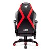 Fotel DIABLO CHAIRS X-Horn 2.0 (XL) Czarno-czerwony Dopuszczalna waga [kg] 160