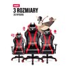 Fotel DIABLO CHAIRS X-Horn (XL) Czarno-czerwony Regulowane oparcie Tak