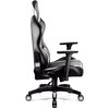 Fotel DIABLO CHAIRS X-Horn 2.0 (XL) Czarno-biały Podświetlenie RGB Nie
