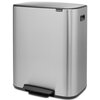 Kosz na śmieci BRABANTIA 211461 Bo Pedal Bin 60L Srebrny Pojemność [l] 60