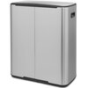 Kosz na śmieci BRABANTIA 211461 Bo Pedal Bin 60L Srebrny Materiał Tworzywo sztuczne