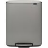 Kosz na śmieci BRABANTIA 211485 Bo Pedal Bin 60L Szary