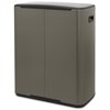 Kosz na śmieci BRABANTIA 21154 Bo Pedal Bin 60L Platynowy Materiał Tworzywo sztuczne