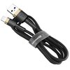 Kabel USB - Lightning BASEUS Cafule 2 m Czarno-złoty Rodzaj Kabel