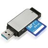 Czytnik Kart HAMA SD/microSD USB 3.0 Srebrny Szerokość [mm] 68.1