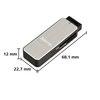 Czytnik Kart HAMA SD/microSD USB 3.0 Srebrny Obsługiwane karty pamięci micro SD