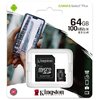 Karta pamięci KINGSTON Canvas Select Plus microSDXC 64GB + Adapter Adapter w zestawie Tak