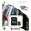 Karta Pamięci KINGSTON Canvas Select Plus microSDXC 256GB Adapter w zestawie Tak