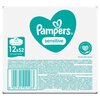 Chusteczki nawilżane PAMPERS Sensitive (624 szt.) Informacje dodatkowe Zapewniają barierę ochronną przed wilgocią