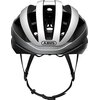Kask rowerowy ABUS Viantor Czarno-srebrny Szosowy (rozmiar L) Materiał wewnętrzny EPS