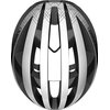 Kask rowerowy ABUS Viantor Czarno-srebrny Szosowy (rozmiar L) Materiał skorupy ABS