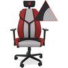 Fotel SPC GEAR EG450 Szaro-czerwony Odchylenie [stopnie] 100 - 125