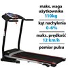Bieżnia elektryczna HERTZ FITNESS Electra S60 920W 12km/h