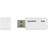 Pendrive GOODRAM UME2 USB 2.0 8GB Biały Pojemność [GB] 8