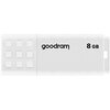 Pendrive GOODRAM UME2 USB 2.0 8GB Biały