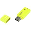 Pendrive GOODRAM UME2 8GB, USB 2.0, Odczyt 20 Mb/s, Zapis 5 Mb/s Żółty Kolor Żółty