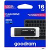Pendrive GOODRAM UME3 16GB, USB 3.2 Gen. 1 (USB 3.0), Odczyt 60 Mb/s, Zapis 20 Mb/s Czarny Maksymalna prędkość zapisu [Mb/s] 20