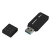 Pendrive GOODRAM UME3 64GB, USB 3.2 Gen. 1 (USB 3.0), Odczyt 60 Mb/s, Zapis 20 Mb/s Czarny Maksymalna prędkość odczytu [Mb/s] 60