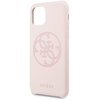 Etui GUESS Silicone 4G Tone On Tone do Apple iPhone 11 Pro Jasnoróżowy Model telefonu iPhone 11 Pro
