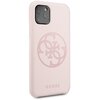 Etui GUESS Silicone 4G Tone On Tone do Apple iPhone 11 Pro Jasnoróżowy Typ Etui nakładka