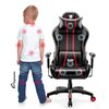 Fotel DIABLO CHAIRS X-One 2.0 Kids Czarno-czerwony Poduszka lędźwiowa Tak