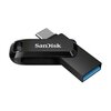 Pendrive SANDISK Ultra Dual Drive Go Flash Drive 64GB Czarny Pojemność [GB] 64