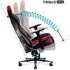 Fotel DIABLO CHAIRS New X-Player 2.0 Normal Size Czarno-czerwony Regulowane oparcie Tak