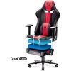 Fotel DIABLO CHAIRS New X-Player 2.0 Normal Size Czarno-czerwony Zagłówek Tak