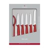 Zestaw noży VICTORINOX Swiss Classic 6.7111.6G Czerwony (6 elementów) Liczba elementów [szt] 6