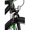 Rower młodzieżowy INDIANA X-Rock 2.4 24 cale dla chłopca Czarno-zielony Rozmiar koła [cal] 24